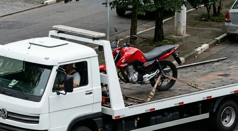 Reboque de moto em Passo Fundo – guincho especializado para motocicletas